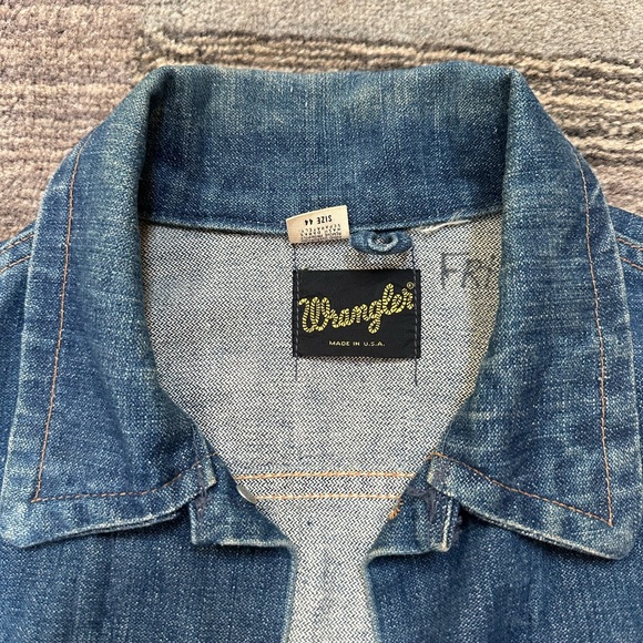 Vintage Wrangler Denim Jacket, Men’s - Picture 3 of 7